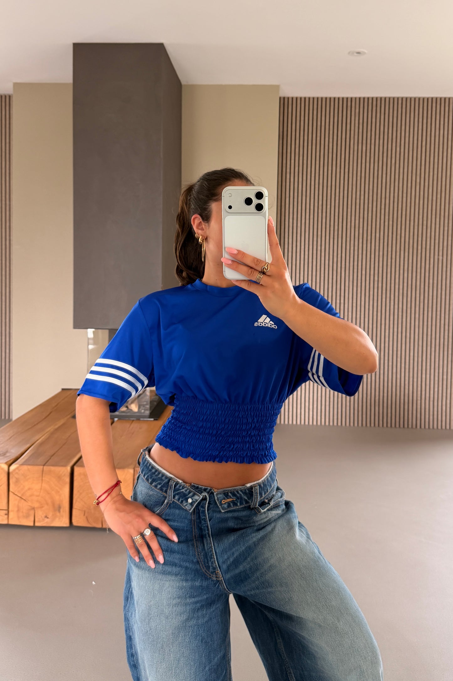 Adidas Blue Shirt