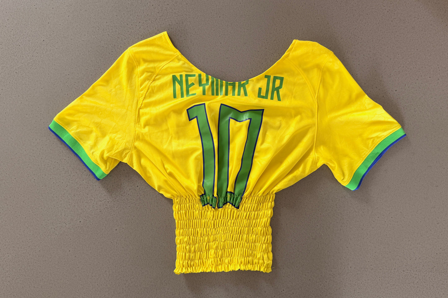 Brazil Off-shoulder Shirt