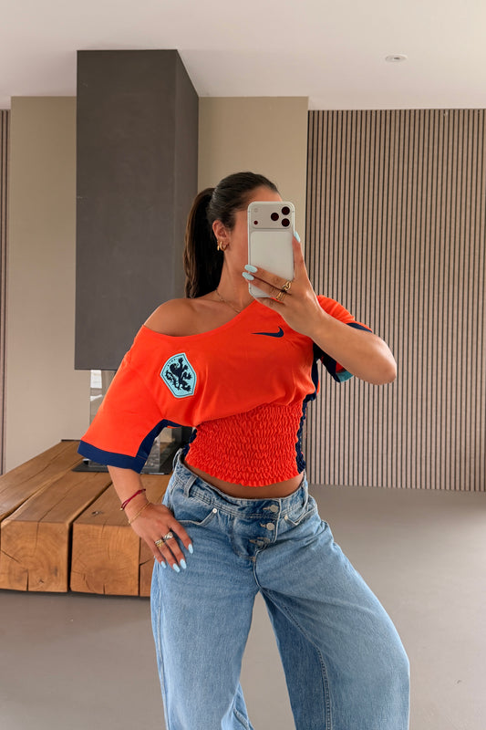 Netherlands Off-shoulder Shirt