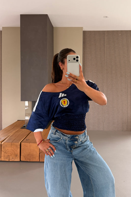 Scotland Off-shoulder Shirt