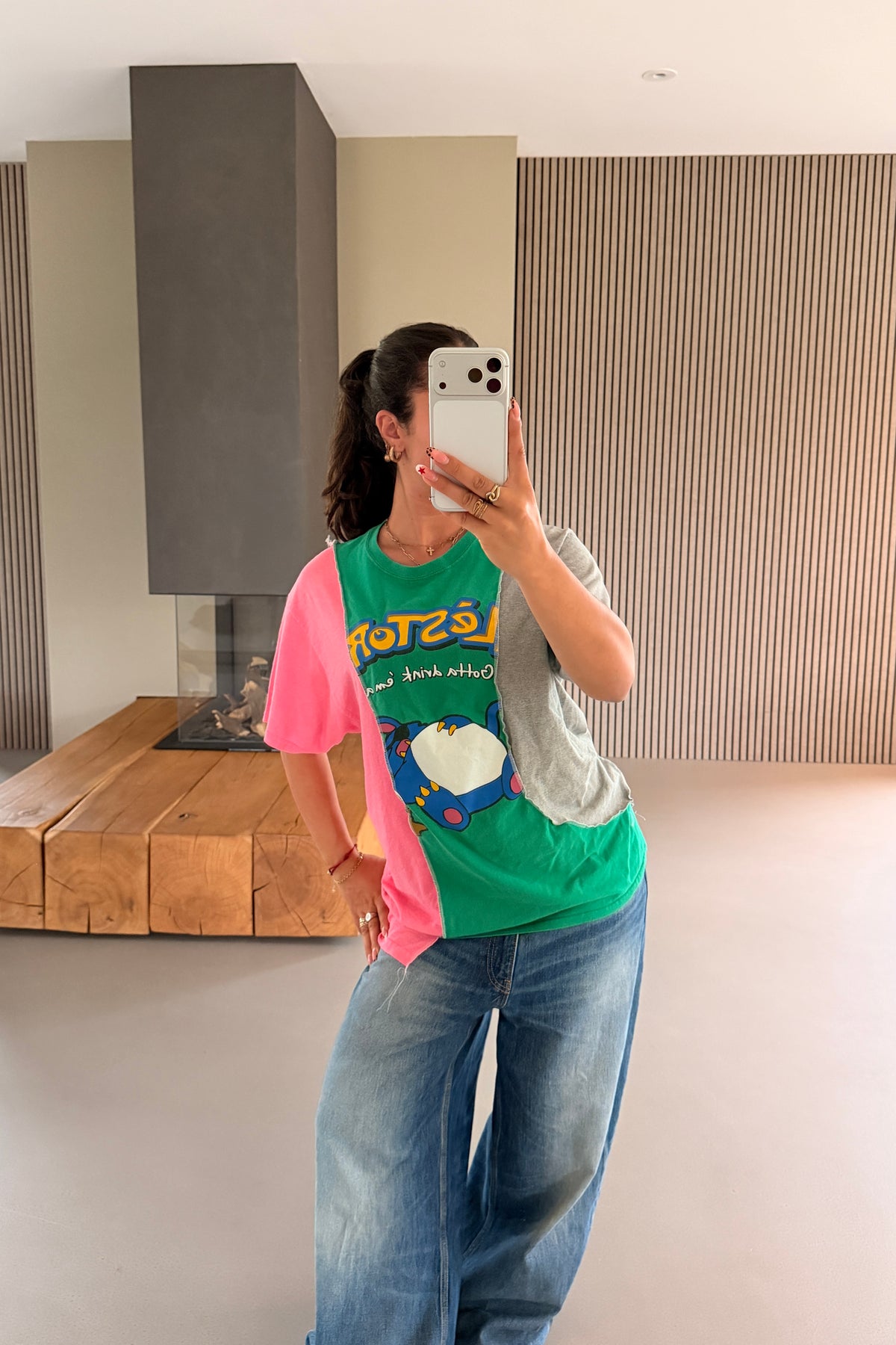 Cut out graphic Tee