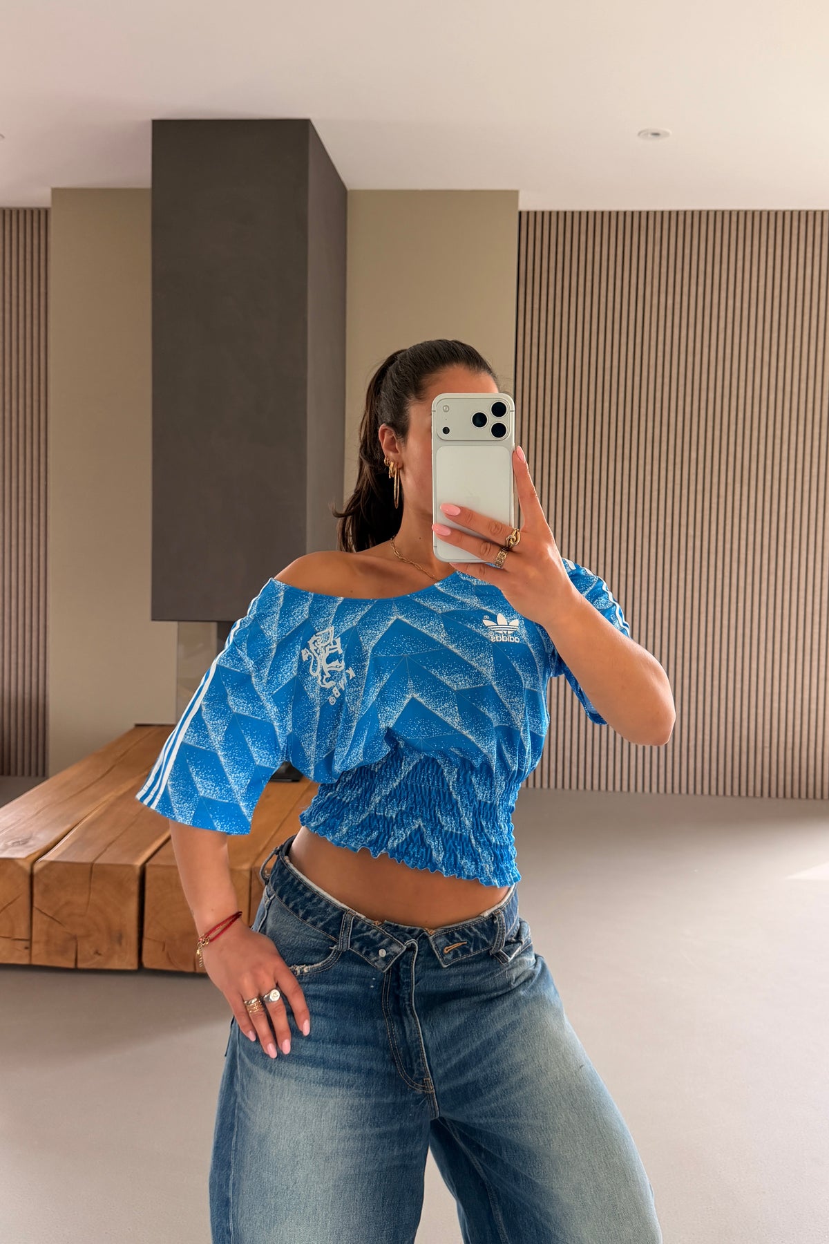 Netherlands Off-shoulder Shirt